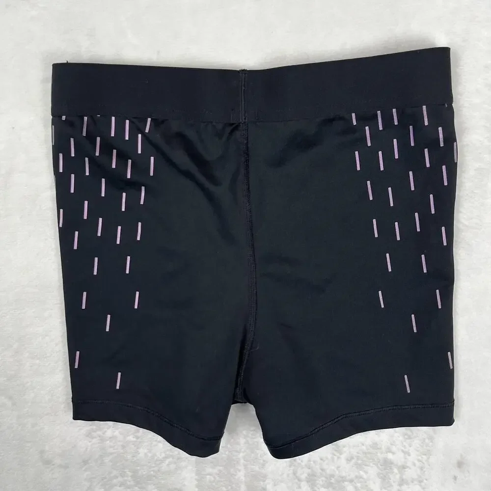 Nike Pro Dri-FIT Shorts Womens Small Black Compression 3 Inseam Running Training